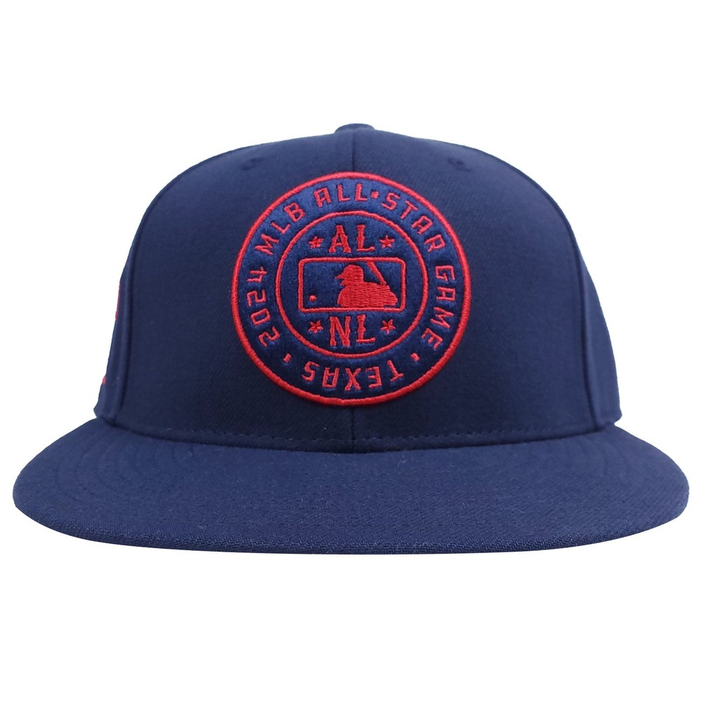 2024 All-Star Game Texas Mitchell & Ness MLB Fitted 7 1/8 Flatbill Hat Cap‎ New
